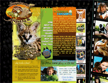 Tablet Screenshot of extremeanimals.org
